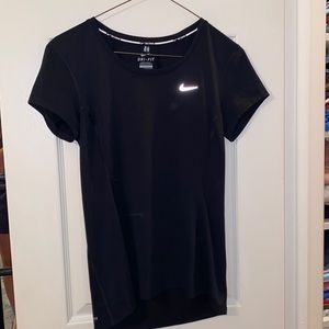 NIKE black dri fit tee. Size small good condition